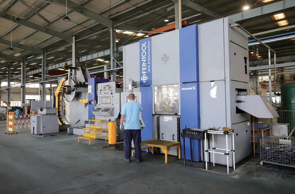 Feintool press refurbishment project