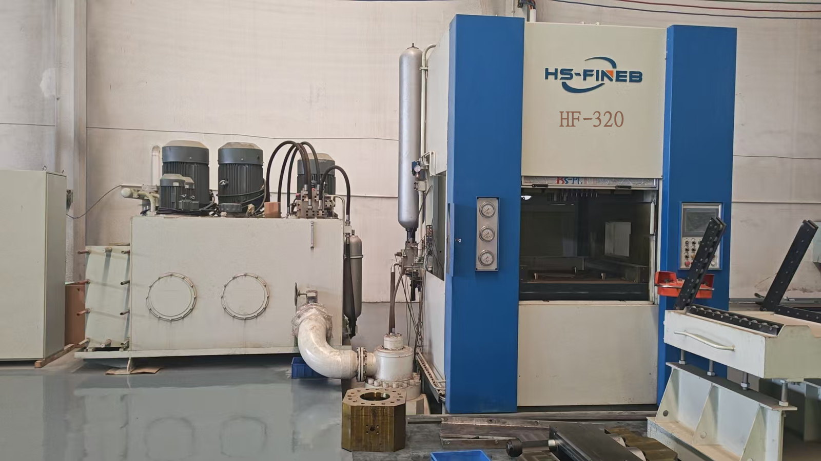 Representative client-supplied HF-series fine blanking machine