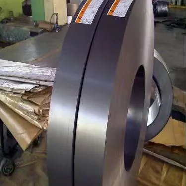 Bearing steel narrow strip coils